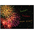 Sample Holiday Card, New Years Fireworks 1 thumbnail image