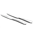 Gibson Home Graylyn 2-Piece Dinner Knives, Silver 1 thumbnail image