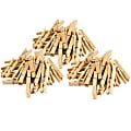 Teacher Created Resources STEM Basics Clothespins, Beige, 50 Clothespins Per Pack, Set Of 3 Packs 1 thumbnail image