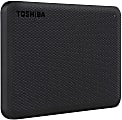 Toshiba Canvio Advance Portable External Hard Drive, 2TB, Black