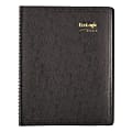 2023-2024 Brownline® EcoLogix 14-Month Monthly Planner, 8-1/2" x 11", 100% Recycled, Black, December 2023 To January 2024 , CB435W.BLK