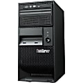 Lenovo ThinkServer TS140 70A4000HUX 5U Tower Server - 1 x Intel Core i3 (4th Gen) i3-4130 Dual-core (2 Core) 3.40 GHz - 4 GB Installed DDR3 SDRAM - Serial ATA/600 Controller - 0, 1, 5, 10 RAID Levels - 1 x 280 W 1 thumbnail image
