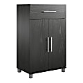 Ameriwood™ Home Camberly 2-Door/1-Drawer 24"W Base Cabinet, Black 1 thumbnail image