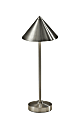 Adesso Ritchie LED Cordless Indoor/Outdoor Table Lamp, 16”H, Brushed Steel 1 thumbnail image