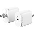 Alogic 1X20 Rapid Power 20W USB-C Compact Wall Charger - 20 W - 120 V AC, 230 V AC Input - 9 V DC/3 A, 5 V DC Output 1 thumbnail image