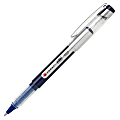 FORAY® Liquid Ink Rollerball Pen, Fine Point, 0.7 mm, Blue Barrel, Blue Ink