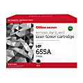 Office Depot® Remanufactured Black Toner Cartridge Replacement For HP CF450A, OD655AB