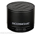 Scosche boomSTREAM mini Speaker System - Wireless Speaker(s) - Portable - Battery Rechargeable - Black