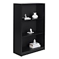Realspace® Basic Bookcase, 3 Shelves, Black 1 thumbnail image