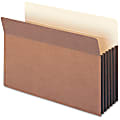 Smead® Easy-Access Top-Tab Tyvek® File Pockets, Legal Size, 5 1/4" Expansion, 30% Recycled, Redrope, Box Of 10 1 thumbnail image