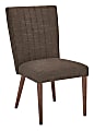 Ave Six Caroline Dining Chair, Taupe/Coffee 1 thumbnail image