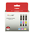 Canon® 251XL High-Yield Cyan, Magenta, Yellow Ink Cartridges, Pack Of 3