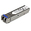 StarTech.com 1000BASE-LX MSA Compliant SFP Module - LC Connector - Fiber SFP Transceiver - Lifetime Warranty - 1 Gbps - Max. Transfer Distance 10 km (6.2 mi) - 1000BASE-LX Fiber transceiver adds reliable 1Gb over Fiber - StarTech.com lifetime warranty