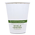World Centric® Double-Wall Paper Hot Cups, 12 Oz, White, Pack Of 1,000 Cups 1 thumbnail image