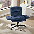 Bestier Adjustable Swivel Office Chair with Recline and Flip-Up Armrests, Blue, Total Qty 1 1 thumbnail image