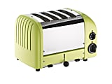 Dualit NewGen Extra-Wide Slot Toaster, 4-Slice, Lime Green