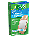 CURAD® Truly Ouchless Self-Adhesive Bandages, XL, Tan, Box Of 8