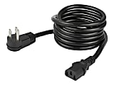 StarTech.com Right-Angle NEMA 5-15P To C13 Computer Power Cord, 6' 1 thumbnail image