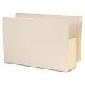 Smead® Tyvek®-Lined Gusset End-Tab File Pockets, Legal Size, 5 1/4" Expansion, Manila, Box Of 10 1 thumbnail image