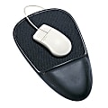 Safco® Softspot® Proline Mouse Pad With Wrist Support, Black 1 thumbnail image