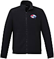 Custom Kahuzi Men's Eco Full-Zip Sherpa Embroidered Pullover Fleece