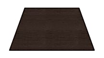 WorkPro® Flex Collection Trapezoid Table Top, Espresso