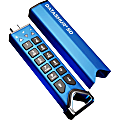 iStorage® datAshur SD Encrypted USB Flash Drive With iStorage® microSD Card Slot, Blue
