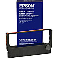 Epson® ERC-23BR Black/Red Fabric Ribbon