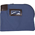 ControlTek Carrying Case Cash, Coin, Document, Check, Card - Blue - Moisture Resistant - Nylon Body - 8.5" Width x 11" Depth - 1 Each 1 thumbnail image