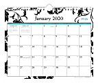 Blue Sky™ Monthly Wirebound Wall Calendar, 11" x 8-3/4", Barcelona, January To December 2020, 100028 1 thumbnail image