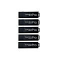 Centon DataStick Pro USB Flash Drives, USB 3.0, 32GB, Black, Pack Of 5, S1-U3P6-32G-5B 1 thumbnail image