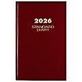 AT-A-GLANCE® Standard Diary® 2026 Daily Diary, Red, Large, 7 3/4" x 12" 1 thumbnail image