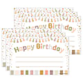 Teacher Created Resources Awards, 5-1/2" x 8-1/2", Terrazzo Tones Happy Birthday, 30 Awards Per Pack, Bundle Of 6 Packs 1 thumbnail image