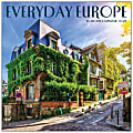 2026 Willow Creek Press Scenic Monthly Wall Calendar, 12" x 12", Everyday Europe, January To December, 55762 1 thumbnail image