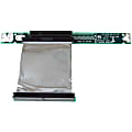 StarTech.com PCI Express Riser Card x8 Left Slot Adapter 1U with Flexible Cable - 1 x PCI Express x8 1 thumbnail image