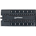 Manhattan 28-Port MondoHub, AC Power, 24 USB 2.0 Ports & 4 USB 3.0 Ports - Replaces less-capable hubs with compact multiport design and high-capacity 4-amp power adapter 1 thumbnail image