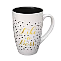 Gartner Studios® Tall Coffee Mug, Like A Boss, 16 Oz, White/Black 1 thumbnail image
