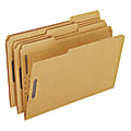 Pendaflex® Center-Tab Fastener Folders, 8 1/2" x 14", Legal Size, Kraft, Box Of 50 Folders
