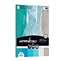 Astrodesigns Color Cardstock, Ocean Assortment, Letter (8-1/2" x 11"), 65 Lb, Pack Of 48 Sheets 1 thumbnail image