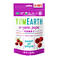 Yummy Earth Organic Vitamin C Lollipops, 3 Oz, Pack Of 6 Bags