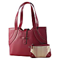 Vinyl Tote Bag, Red 1 thumbnail image