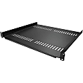 StarTech.com 1U Vented Server Rack Cabinet Shelf - Fixed 16" Deep Cantilever Rackmount Tray for 19" Data/AV/Network Enclosure w/Cage Nuts