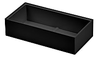 Bostitch® Office Konnect Stackable Wide Accessory Tray, Black