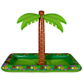 Amscan Summer Luau Inflatable Palm Tree Buffet Cooler, 49-1/4"H x 36"W x 24"D, Multicolor 1 thumbnail image