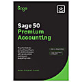 SAGE 50 Premium Accounting, 2024, 1-User, 1-Year Subscription, For Windows®, Download