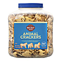 Wellsley Farms Natural Animal Crackers, 62 Oz Tub