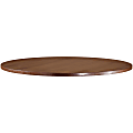 Lorell® Essentials Series Laminate Round Table Top, 48"D, Walnut