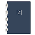 2025 Blue Sky Weekly/Monthly Planning Calendar, 5-7/8” x 8-5/8”, French Navy, January 2025 To December 2025 1 thumbnail image