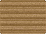 Carpets for Kids® KIDSoft™ Subtle Stripes Tonal Solid Rug, 3’ x 4', Brown/Tan