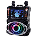 Karaoke USA GF946 DVD/CD+G/MP3+G Bluetooth 35W Karaoke System With 7” TFT Digital Color Screen, LED Lights, 10-5/8”Hx13”Wx17-13/16”D, Black - GF946 1 thumbnail image